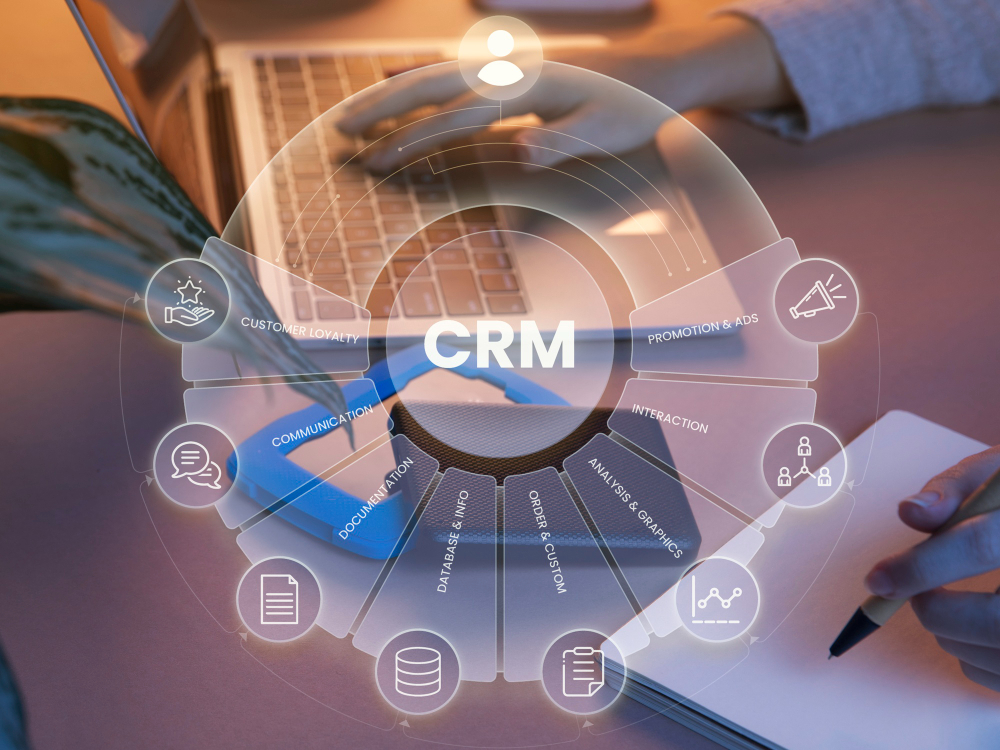 Understanding All About AM CRM For Business Optimization The GoodMinds ID   Customer Relationship Management Concept 1 1 