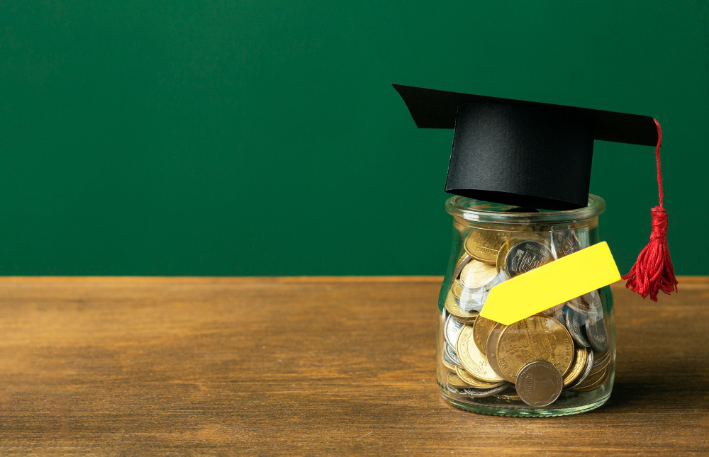 Front View Jar With Coins Academic Cap.jpg