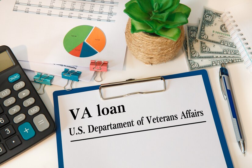 Paper With Va Loan U S Departament Veterans Affairs Table Calculator Glasses 192941 765.jpg